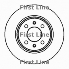 FBD029 FIRST LINE Тормозной диск