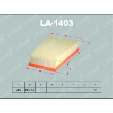 LA-1403 LYNX Фильтр воздушный