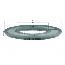 LX 66 KNECHT Воздушный фильтр