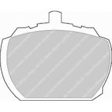 T0610905 RAMEDER Комплект тормозных колодок, дисковый тормоз