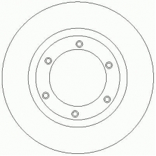 D2547 ROULUNDS Тормозной диск