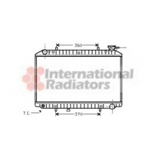 13002171 VAN WEZEL Радиатор, охлаждение двигателя