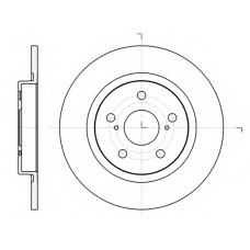 D61325.00 WOKING Тормозной диск