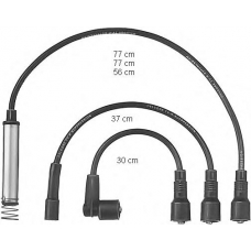 0300898407 BERU Комплект проводов зажигания
