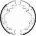 8100 50461 TRISCAN Комплект тормозных колодок