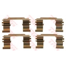 PFK456 TRW Комплектующие, колодки дискового тормоза