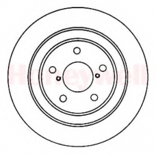 561323B BENDIX Тормозной диск