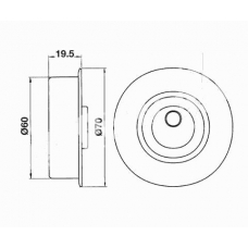 ITB-6518 IPS Parts Устройство для натяжения ремня, ремень грм