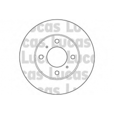 DF4022 TRW Тормозной диск