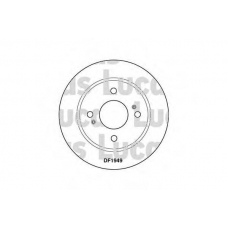 DF1949 TRW Тормозной диск