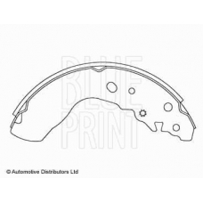 ADK84125 BLUE PRINT Комплект тормозных колодок