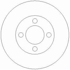 D2236 ROULUNDS Тормозной диск