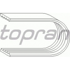100 340 TOPRAN Поликлиновой ремень