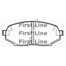 FBP1331 FIRST LINE Комплект тормозных колодок, дисковый тормоз