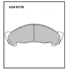 ADB01175 Allied Nippon Тормозные колодки