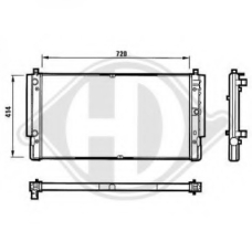 8138184 DIEDERICHS Радиатор, охлаждение двигателя