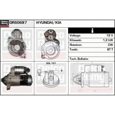 DRS0687 DELCO REMY Стартер