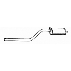 610590 FONOS Средний глушитель выхлопных газов