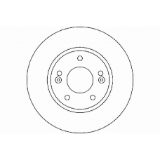 MDC2056 MINTEX Тормозной диск
