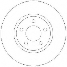 AC2223D AC Delco Тормозной диск