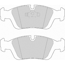 FD6476N NECTO Комплект тормозных колодок, дисковый тормоз