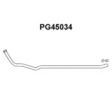 PG45034 VENEPORTE Труба выхлопного газа