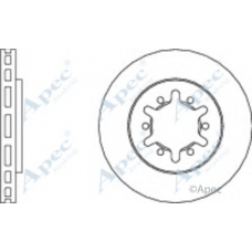 DSK734 APEC Тормозной диск