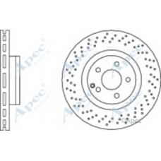 DSK2877 APEC Тормозной диск