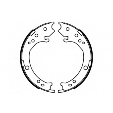 S879 SIMER Комплект тормозных колодок