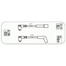 RVS8 JANMOR Комплект проводов зажигания