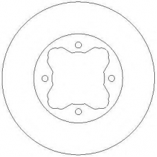 AC2319D AC Delco Тормозной диск