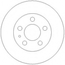 AC2124D AC Delco Тормозной диск