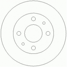D2573 ROULUNDS Тормозной диск