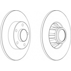 WN1427 NECTO Тормозной диск