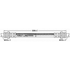 FBH6819 FIRST LINE Тормозной шланг