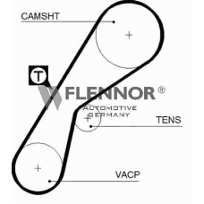 4396V FLENNOR Ремень ГРМ