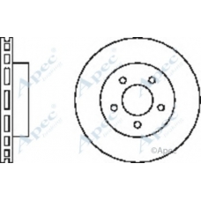 DSK2445 APEC Тормозной диск
