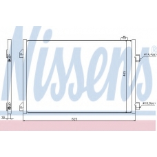 94668 NISSENS Конденсатор, кондиционер