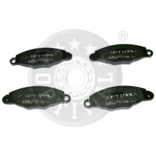 10437 OPTIMAL Комплект тормозных колодок, дисковый тормоз