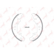 BS4401 LYNX Bs-4401 колодки тормозные задние chrysler grand voyager v 3.3 08] / voyager iii-iv 2.0-3.8 95-08, do