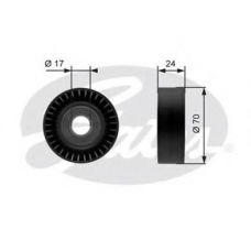 T36215 GATES Паразитный / ведущий ролик, поликлиновой ремень