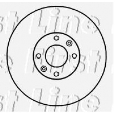 FBD1801 FIRST LINE Тормозной диск