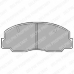 LP375 DELPHI Комплект тормозных колодок, дисковый тормоз