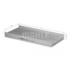 LA 357 MAHLE Фильтр, воздух во внутренном пространстве