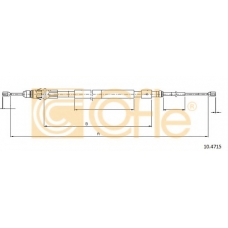 10.4715 COFLE Трос, стояночная тормозная система