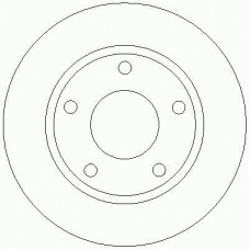 D2239 ROULUNDS Тормозной диск