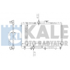 136600 KALE OTO RADYATOR Радиатор, охлаждение двигателя