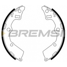 GF0767 BREMSI Комплект тормозных колодок