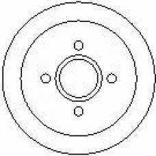 6250 00 KAWE Тормозной диск