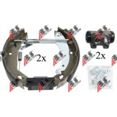 111406 ABS Комплект тормозных колодок